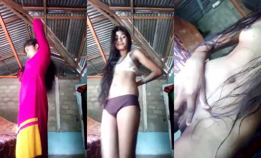 Bengali sexy teen girl's nude selfie
